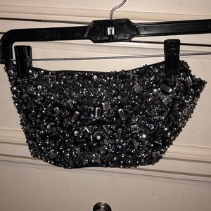 Carli Bybel x Missguided crop top